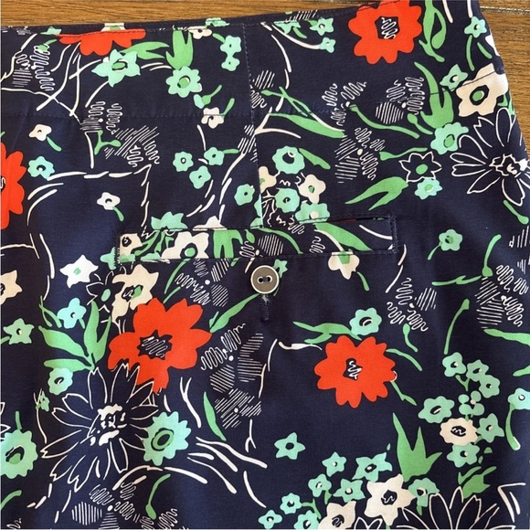 Lady Hagen Skort Size 14 Short Blue Floral Pockets Golf Tennis - Picture 13 of 13